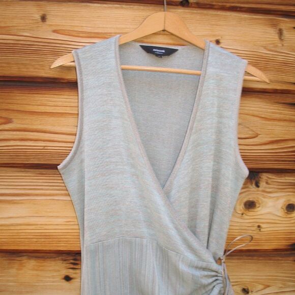 Misook Knit Wrap Dress - Picture 5 of 10